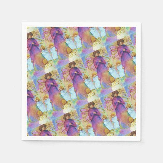 天の天使 スタンダードカクテルナプキン (正面)