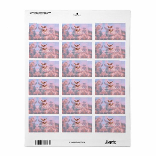 天の天使 ラベル (フルシート)