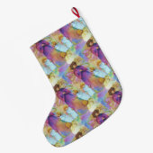 天の天使 ラージクリスマスストッキング (裏面 (吊り時))