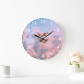 天の天使 ラージ壁時計 (ホーム)