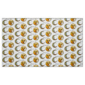 天の太陽と月のママになる ファブリック (ファットクォーター)