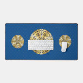 天の太陽 デスクマット (キーボード&マウス)