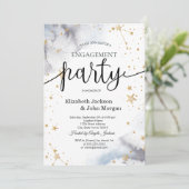 天の太陽，月，星の婚約 招待状 (スタンド正面)