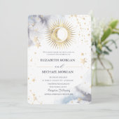 天の太陽、月、星結婚の 招待状 (スタンド正面)