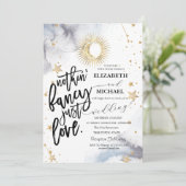 天の太陽、月、星結婚の 招待状 (スタンド正面)