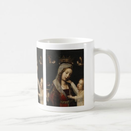 天の女王に栄光あれ コーヒーマグカップ (右)