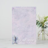 天の妖精の月の星信じ恒星 便箋 (スタンド正面)