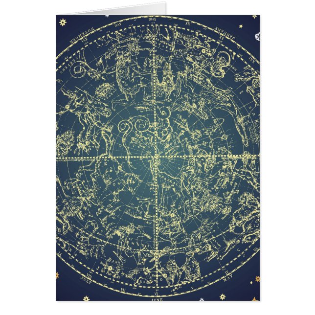 天の宇宙の図表 (正面)