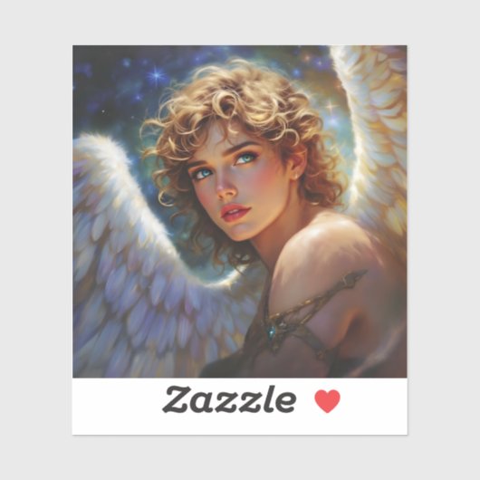 天の守護神 – 天使の星 シール (シート)