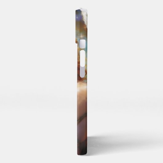 天の守護神 – 天使の星 iPhoneケース (左側面)