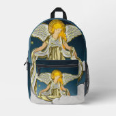 天の守護者 プリントバックパック (正面)