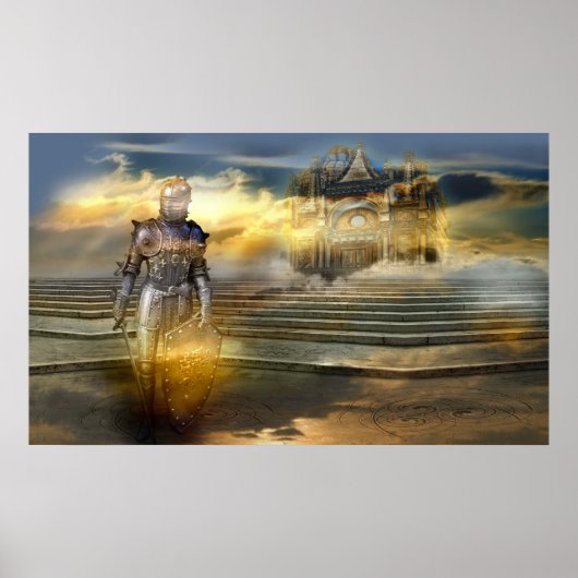 天の宮殿の騎士 ポスター (正面)