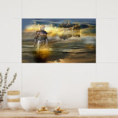 天の宮殿の騎士 ポスター (キッチン)