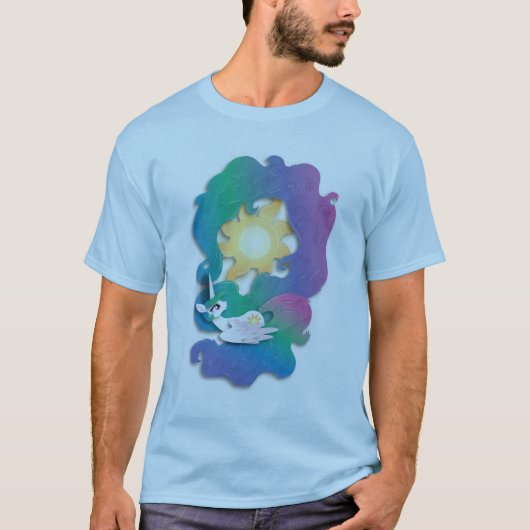 天の容認の人のワイシャツ Tシャツ (正面)