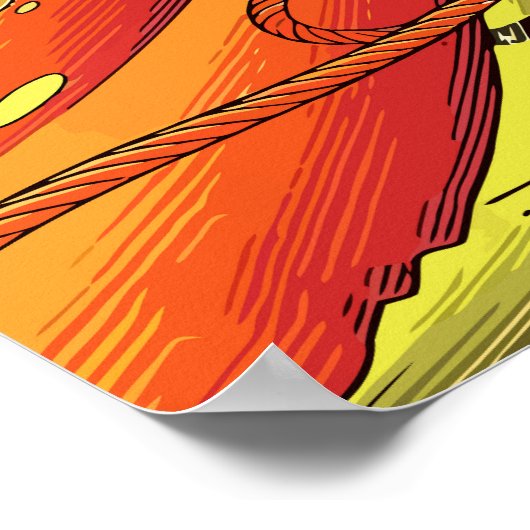 天の射手とワシ ポスター (角)