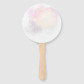 天の射撃、 発砲星手扇 ハンドファン (裏面)