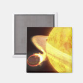 天の川で最も熱い既知の惑星 マグネット (正面/裏面)