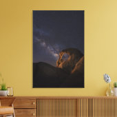 天の川とサイクロプスアーチ | Alabama Hills キャンバスプリント (インサイチュ (リビング))