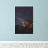 天の川とサイクロプスアーチ | Alabama Hills キャンバスプリント (インサイチュ (ウッドフロア))