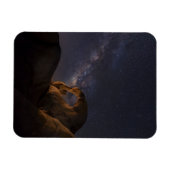 天の川とサイクロプスアーチ | Alabama Hills マグネット (横)