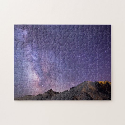 天の川とレイニエ山 |ワシントン州 ジグソーパズル (横)