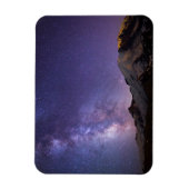 天の川とレイニエ山 |ワシントン州 マグネット (縦)