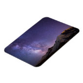 天の川とレイニエ山 |ワシントン州 マグネット (左側)