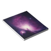 天の川のオリオン星雲銀河系 ノートパッド (アングル)