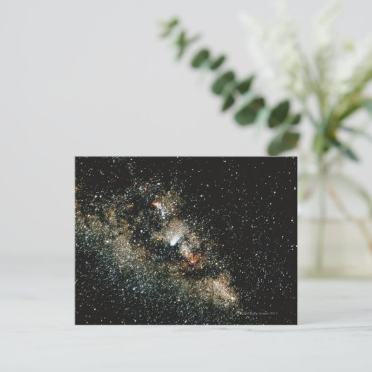 天の川の中のヘイリー彗星 ポストカード (スタンド正面)