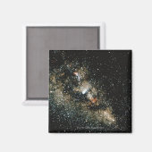 天の川の中のヘイリー彗星 マグネット (正面/裏面)