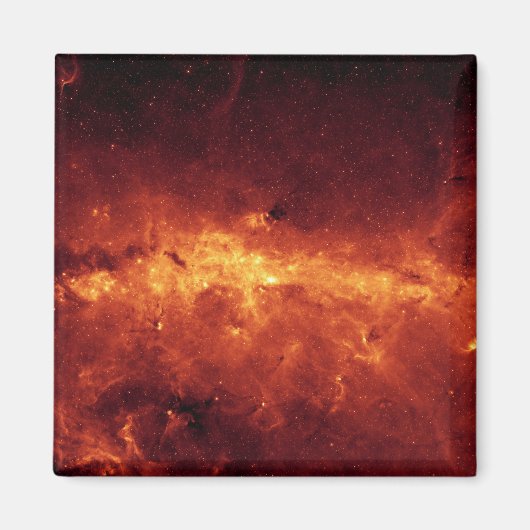 天の川の中心は塵に覆われた マグネット (正面)