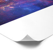 天の川の中心銀河系 ポスター (角)