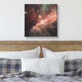 天の川の乳児星の集団 キャンバスプリント (インサイチュ (寝室))