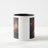 天の川の乳児星の集団 マグカップ (中央)