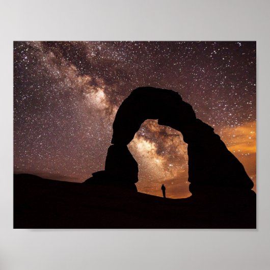 天の川の前で ポスター (正面)