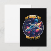 天の川の向こうに サンキューカード (正面/裏面)