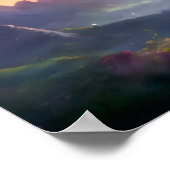 天の川の夢想 ポスター (角)