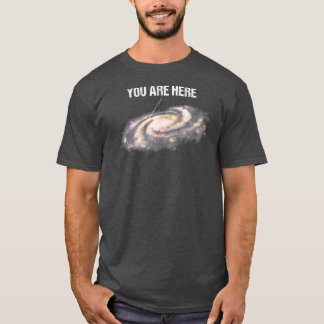 天の川の宇宙宇宙天文学 Tシャツ