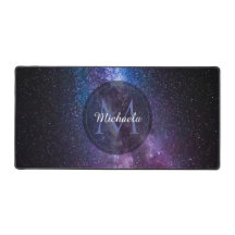 天の川の明るい色のパーソナル化可能なモノグラム