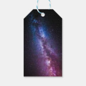 天の川の明るい色 ギフトタグ (裏面)