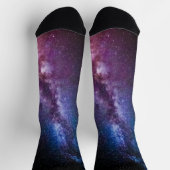 天の川の明るい色 ソックス (上部)