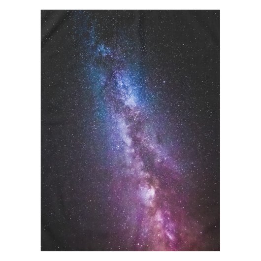 天の川の明るい色 テーブルクロス (正面)