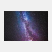 天の川の明るい色 ドアマット (正面)