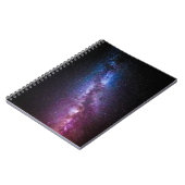 天の川の明るい色 ノートブック (左側)