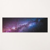 天の川の明るい色 ヨガマット (正面(横))
