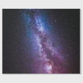 天の川の明るい色 ラッピングペーパー (フラット)