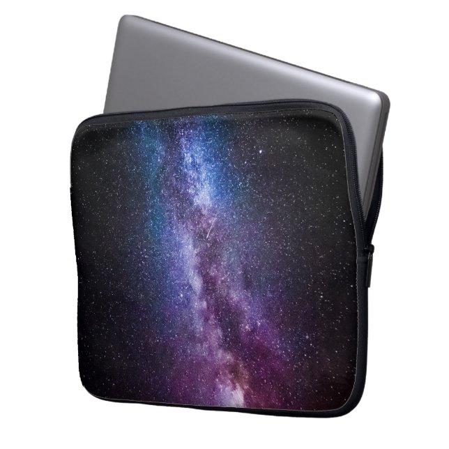 天の川の明るい色 ラップトップスリーブ (正面左)