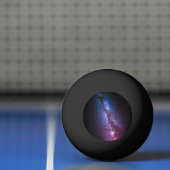 天の川の明るい色 卓球ボール (ネット)