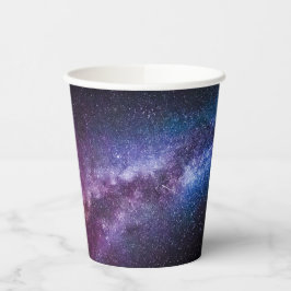 天の川の明るい色 紙コップ