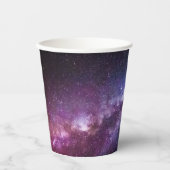天の川の明るい色 紙コップ (正面)